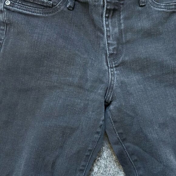 Levi's Strauss 512 Women's Gray Perfectly Slimming Bootcut Denim Jeans Size 16 - Picture 7 of 16